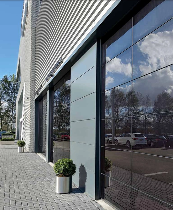 Portes sectionnelles industrielles à Montpellier